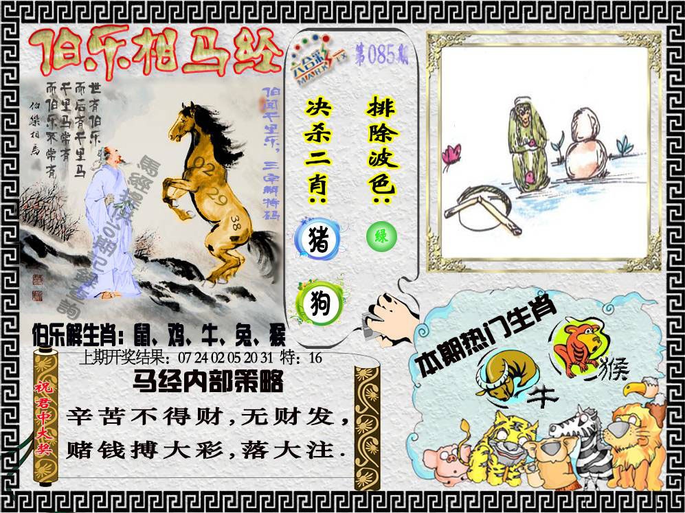 085期伯乐相马经[图]