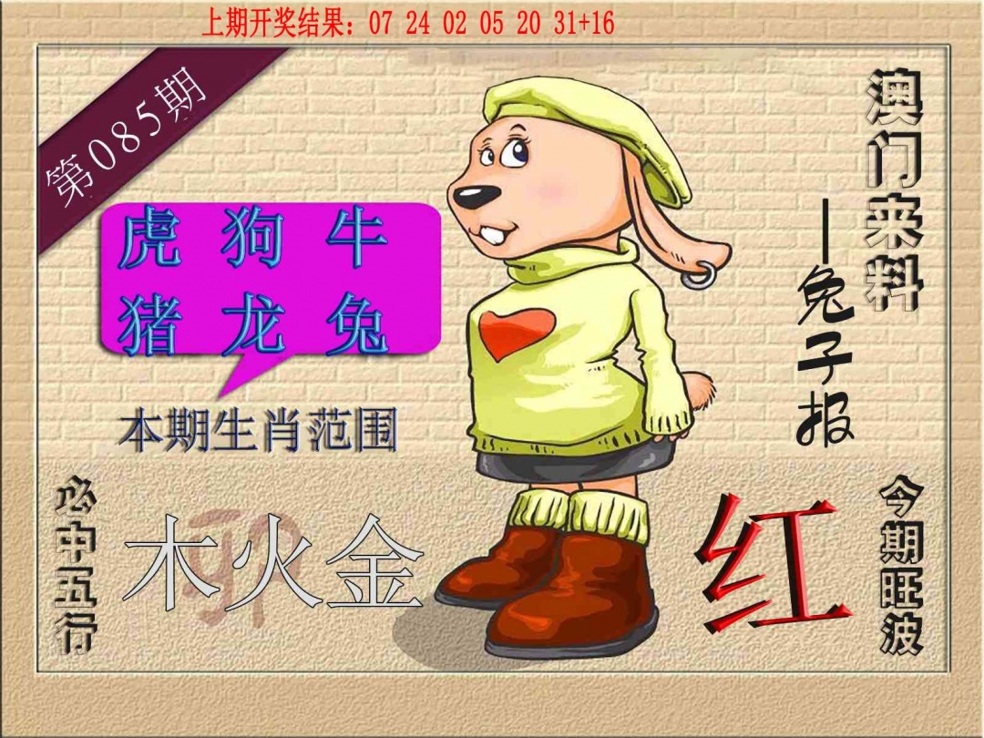 085期(来料)兔报[图]